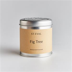 St Eval Fig Tree Scented Tin Candle