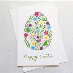 Happy Easter Egg Card