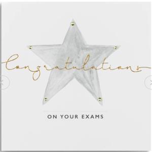 Congratulations on your Exams