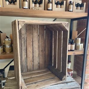 Wooden Crates (4 DAY HIRE)