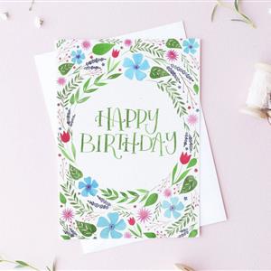 Eleri Haf Happy Birthday Card