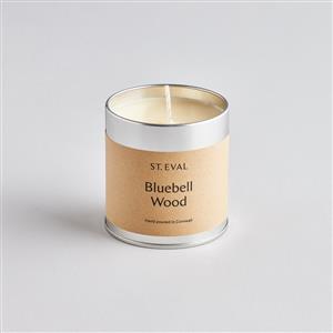 St Eval Bluebell Wood Scented Tin Candle NATIONAL DELIVERY