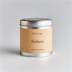 St Eval Embers Scented Tin Candle NATIONAL DELIVERY