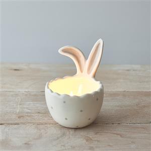Bunny Ears Eggcup Tealight Holder
