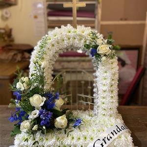 Gates of Heaven - Blue and White