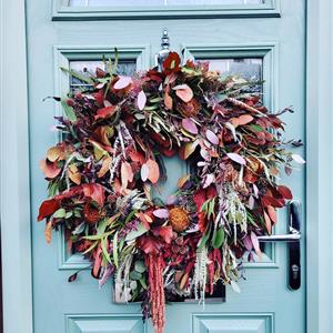Luxury Autumn Wreath Workshop - Sat 11th October 2025 