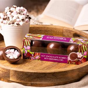 Cocoba Milk Chocolate Hot Chocolate Bombes