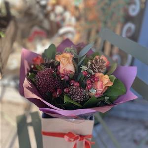 Cinnamon and Pine Flower Box 