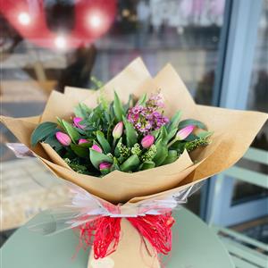 Valentines Tulip Bouquet