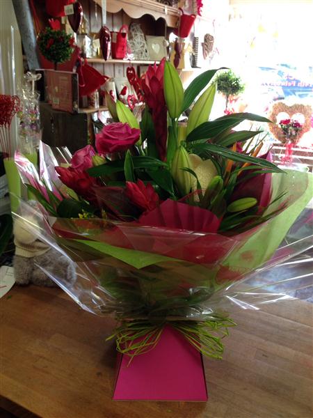 Tropical Rose Bouquet