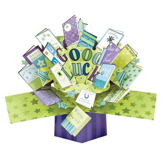Pop Up Card Good Luck