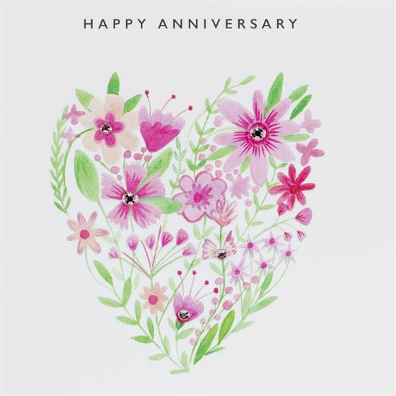 Happy Anniversary Card – Beaudry Flowers